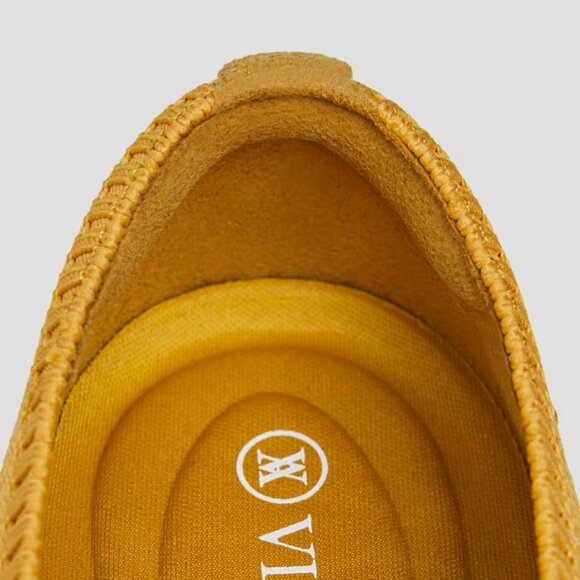 VIVAIA Ginger Yellow Almond-Toe Flats (Tamia 2.0) 9.5 - Picture 5 of 6